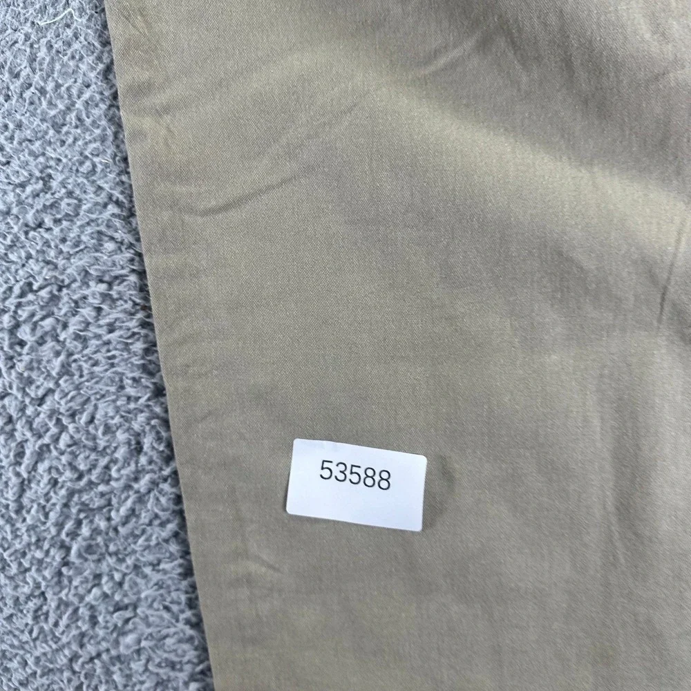 Wrangler Pant Men 32x30 Beige Cotton Cargo Straight Leg Workwear Utility Stretch